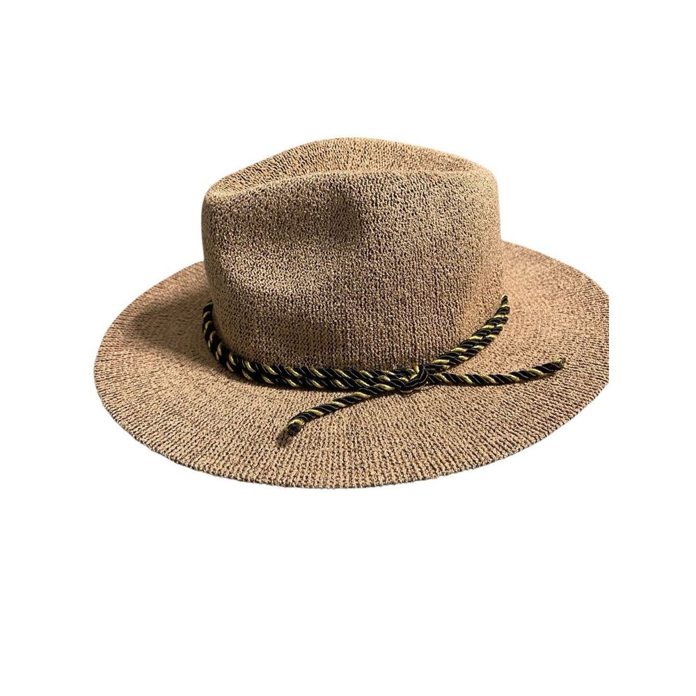 Coco + Carmen Women’s Floppy Fedora Adjustable Wide Brim Hat - Picture 2 of 7